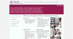 Desktop Screenshot of copdplatform.com